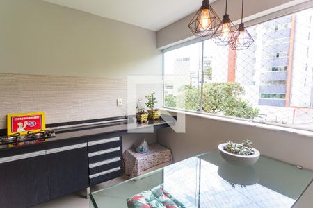 Varanda Gourmet de apartamento à venda com 3 quartos, 117m² em Fernão Dias, Belo Horizonte