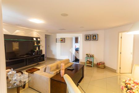 Sala de apartamento à venda com 3 quartos, 117m² em Fernão Dias, Belo Horizonte