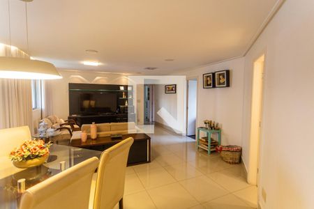 Sala de apartamento à venda com 3 quartos, 117m² em Fernão Dias, Belo Horizonte
