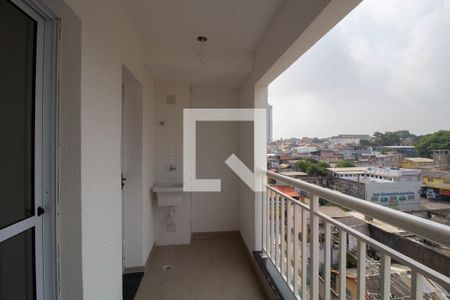 varanda de apartamento para alugar com 2 quartos, 70m² em Vila Danubio Azul, São Paulo