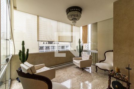 Varanda de apartamento à venda com 4 quartos, 299m² em Consolação, São Paulo