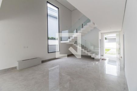 Sala de TV de casa de condomínio à venda com 5 quartos, 370m² em Residencial Tres (tambore), Santana de Parnaíba