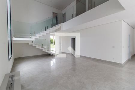 Sala de TV de casa de condomínio à venda com 5 quartos, 370m² em Residencial Tres (tambore), Santana de Parnaíba