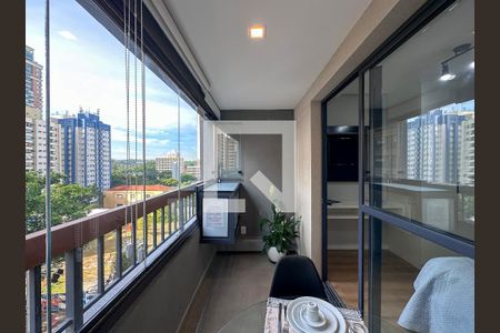 Studio para alugar com 25m², 1 quarto e sem vagaSacada