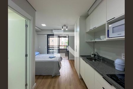 Studio para alugar com 25m², 1 quarto e sem vagaStudio - Cozinha