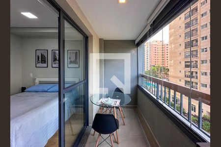 Studio para alugar com 25m², 1 quarto e sem vagaSacada