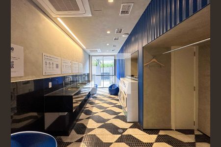 Studio para alugar com 25m², 1 quarto e sem vagaLavanderia