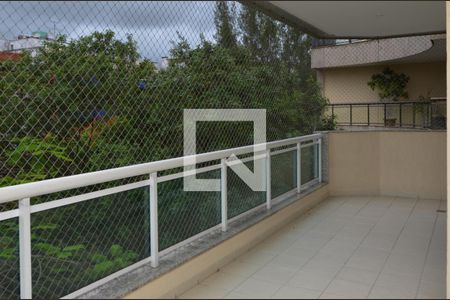 Varanda da Sala de apartamento à venda com 4 quartos, 135m² em Recreio dos Bandeirantes, Rio de Janeiro