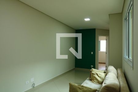 Sala de apartamento à venda com 2 quartos, 50m² em Jardim Paraíso, Santo André