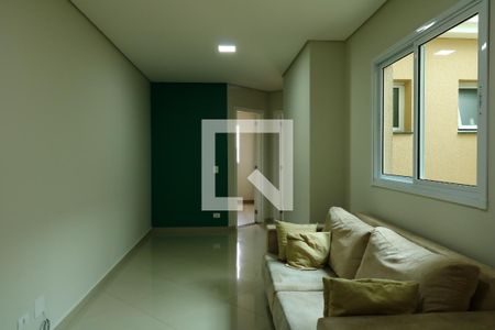 Sala de apartamento à venda com 2 quartos, 50m² em Jardim Paraíso, Santo André