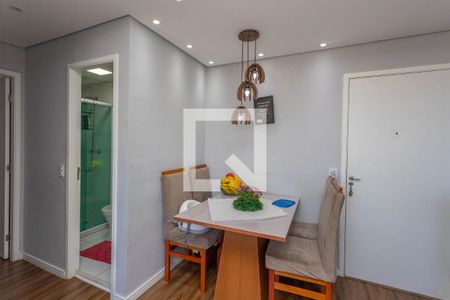 Sala  de apartamento à venda com 2 quartos, 40m² em Campanário, Diadema