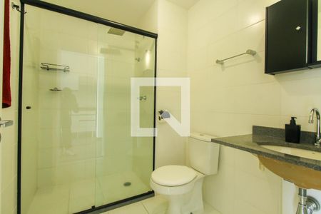 Banheiro de kitnet/studio à venda com 1 quarto, 34m² em Penha de França, São Paulo