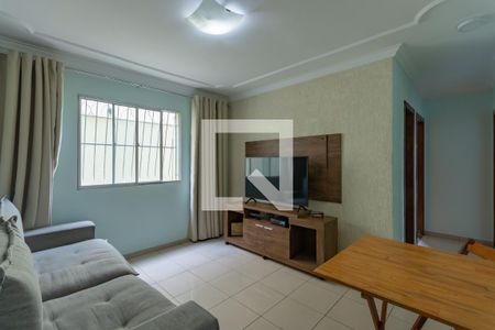 Sala de apartamento para alugar com 3 quartos, 60m² em Paquetá, Belo Horizonte