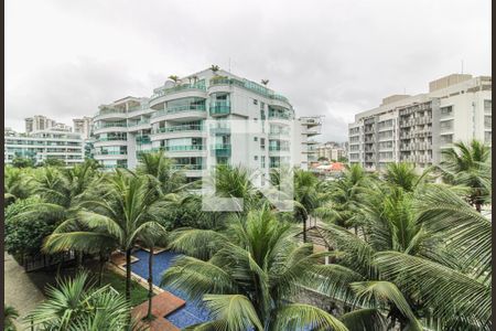 Varanda - Vista de apartamento à venda com 4 quartos, 288m² em Barra da Tijuca, Rio de Janeiro