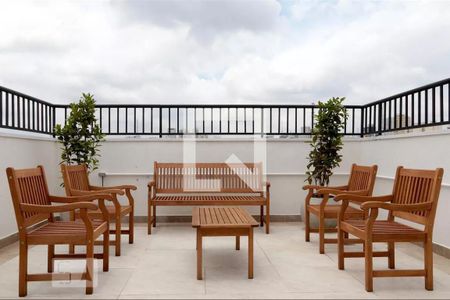 Apartamento à venda com 26m², 1 quarto e sem vaga Apartamento à venda com 26m², 1 quarto e sem vagaÁrea comum - Terraço