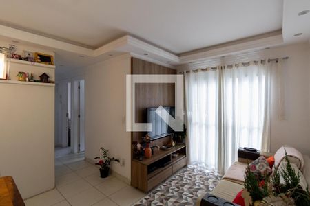 Sala de apartamento para alugar com 2 quartos, 48m² em Jardim Castelo, São Paulo