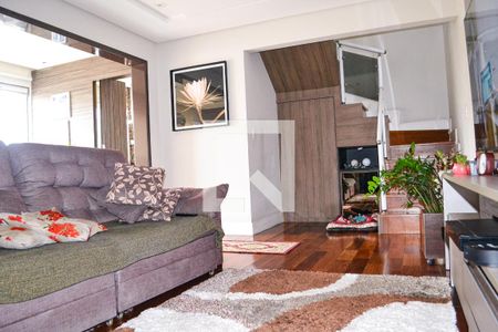 Sala de apartamento à venda com 1 quarto, 142m² em Santa Maria, São Caetano do Sul