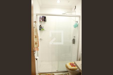 Banheiro de apartamento à venda com 3 quartos, 73m² em Ressaca, Contagem