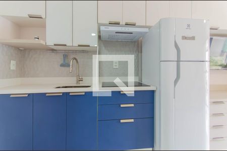 Cozinha de kitnet/studio para alugar com 1 quarto, 26m² em Vila Mariana, São Paulo