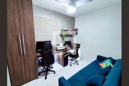 Quarto 1 - Escritório de apartamento à venda com 2 quartos, 50m² em Todos Os Santos, Rio de Janeiro