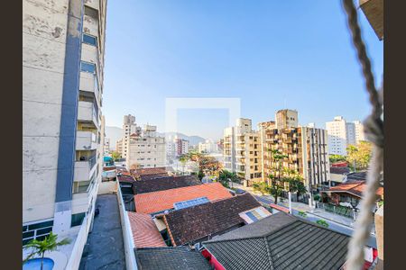 Vista da Sacada de apartamento para alugar com 2 quartos, 84m² em Vila Júlia, Guarujá