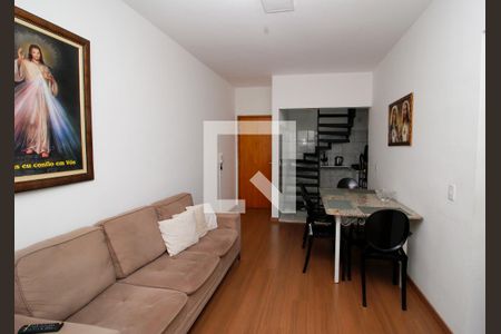 Sala de apartamento à venda com 2 quartos, 120m² em Ipiranga, Belo Horizonte