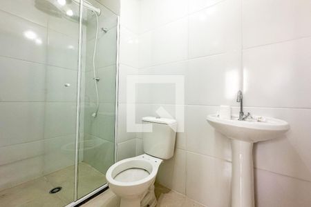 Studio para alugar com 24m², 1 quarto e sem vagaBanheiro do Quarto