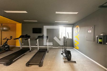 Studio para alugar com 24m², 1 quarto e sem vagaAcademia