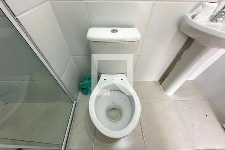 Studio para alugar com 24m², 1 quarto e sem vagaBanheiro do Quarto
