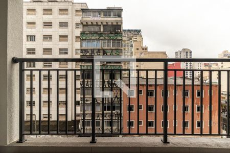 Studio para alugar com 27m², 1 quarto e sem vagaVaranda