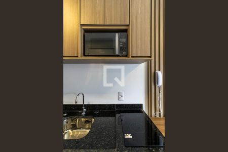 Cozinha - Cooktop de kitnet/studio para alugar com 1 quarto, 27m² em Vila Buarque, São Paulo