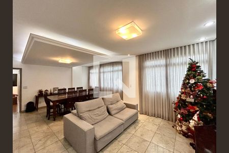 sala de apartamento à venda com 4 quartos, 120m² em Funcionarios , Belo Horizonte