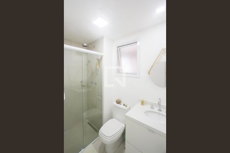 Banheiro de apartamento para alugar com 2 quartos, 64m² em Jardim Caravelas, São Paulo