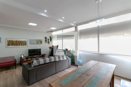 Sala de apartamento à venda com 3 quartos, 120m² em São Pedro, Belo Horizonte