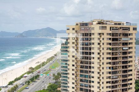 Vista da Sala de apartamento para alugar com 2 quartos, 80m² em Barra da Tijuca, Rio de Janeiro