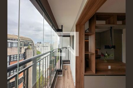 Apartamento para alugar com 31m², 1 quarto e sem vagaSacada