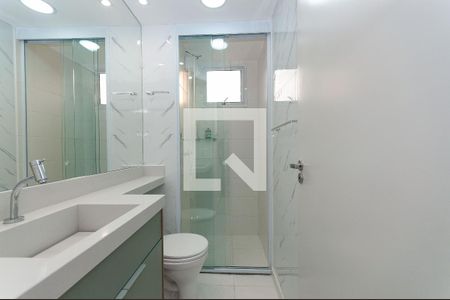 Banheiro Social de apartamento para alugar com 2 quartos, 31m² em Água Branca, São Paulo