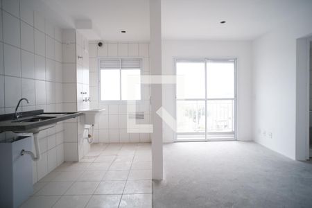 Sala / Cozinha de apartamento para alugar com 2 quartos, 46m² em Jardim Brasilia, São Paulo