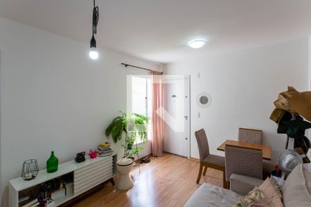 Sala de apartamento para alugar com 2 quartos, 54m² em São Francisco, Belo Horizonte