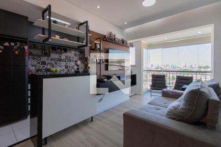 Sala de apartamento à venda com 2 quartos, 60m² em Jardim Bom Clima, Guarulhos