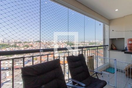 Varanda Gourmet de apartamento à venda com 2 quartos, 60m² em Jardim Bom Clima, Guarulhos