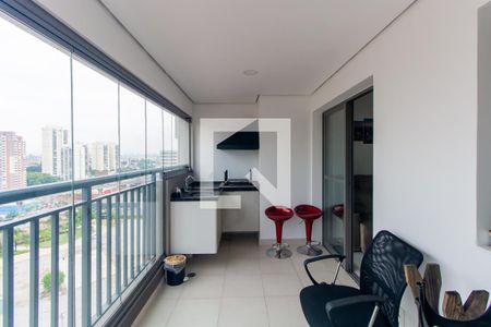 Varanda da Sala de apartamento à venda com 2 quartos, 67m² em Vila Prudente, São Paulo