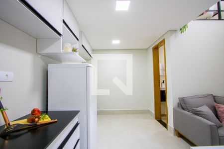 Sala/Cozinha/Área de serviço de apartamento para alugar com 1 quarto, 35m² em Silveira, Santo André