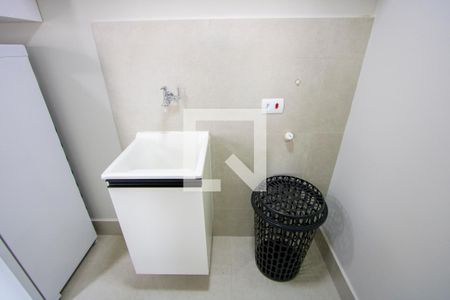 Sala/Cozinha/Área de serviço de kitnet/studio para alugar com 1 quarto, 25m² em Silveira, Santo André