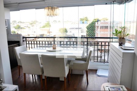 Varanda da Sala de apartamento à venda com 2 quartos, 65m² em Vila Mangalot, São Paulo