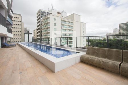 Área comum de apartamento à venda com 2 quartos, 46m² em Santo Amaro, São Paulo