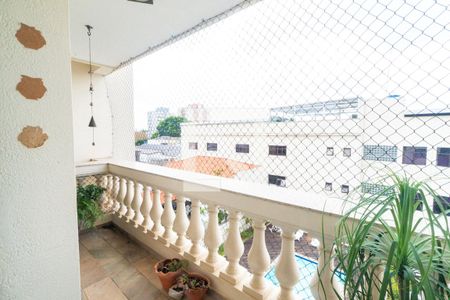 Sacada da Sala e Quarto 1 de apartamento à venda com 3 quartos, 125m² em Vila Alexandria, São Paulo