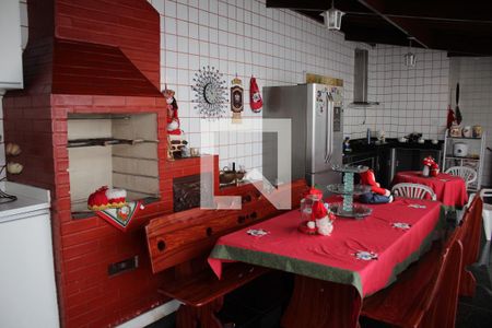 Casa à venda com 420m², 5 quartos e 6 vagasÁrea gourmet