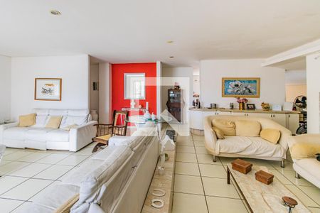 Sala 3 ambientes de apartamento para alugar com 3 quartos, 130m² em Boa Vista, Recife