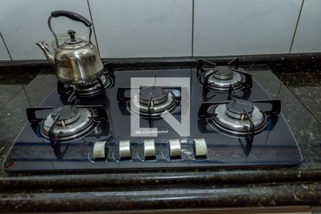 Casa para alugar com 280m², 3 quartos e 4 vagasDetalhe Cozinha-fogão cooktop